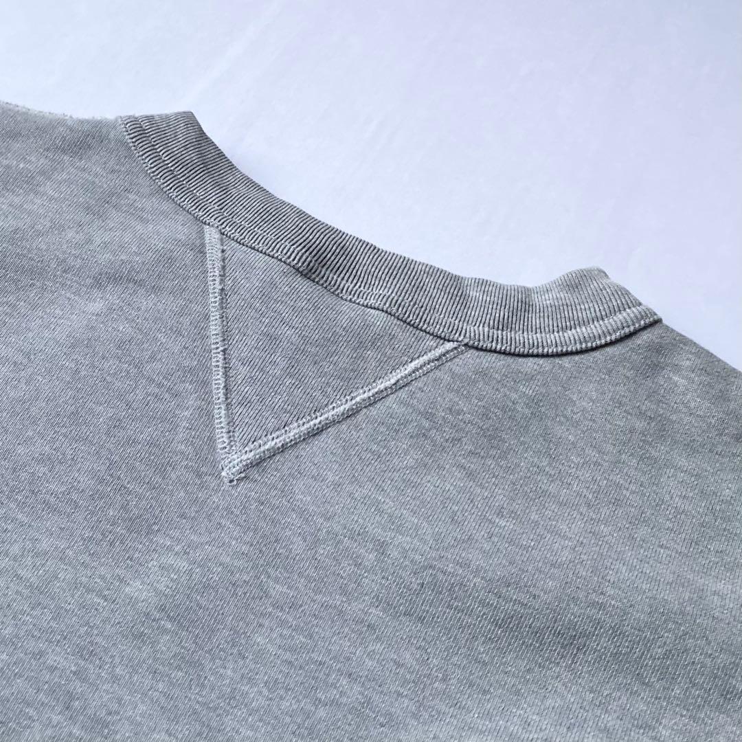 新品 BARNS ユニオンメイド クルーネックスウエット　日本製 JAPAN