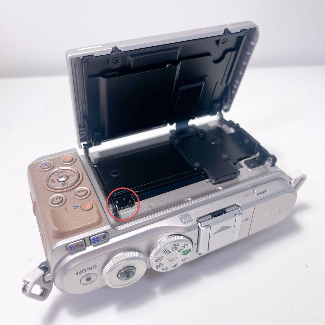 OLYMPUS PEN E-PL10 EZ ダブルレンズズームキット ブラウン