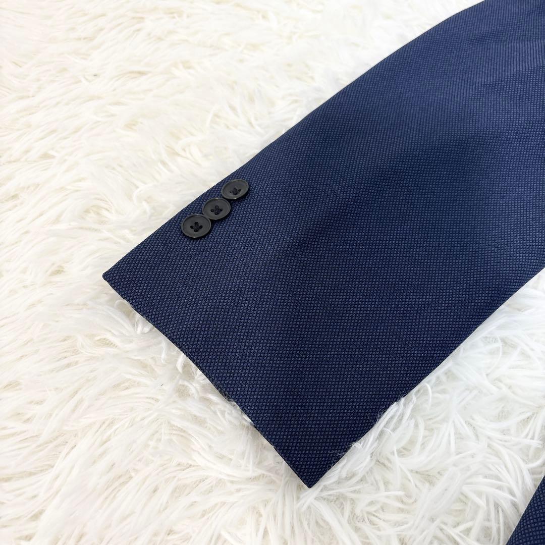 たこスーツセレクト 3ピーススーツ 4S ストレッチ ネイビー AB6 L