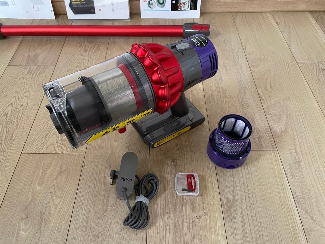 ダイソン (F)V10SV12 新品パイプ付 ２ヘッドから選択　交換フィルター付