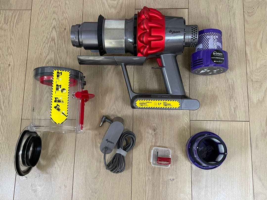 ダイソン (F)V10SV12 新品パイプ付 ２ヘッドから選択　交換フィルター付