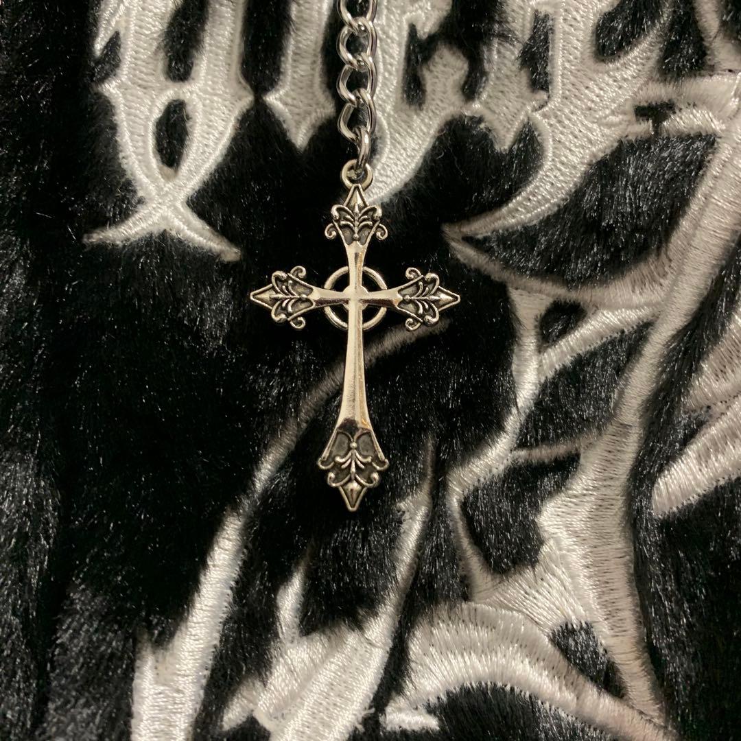 Amilige ネコ耳ハートロゴ刺繍ZIPショートファーコート