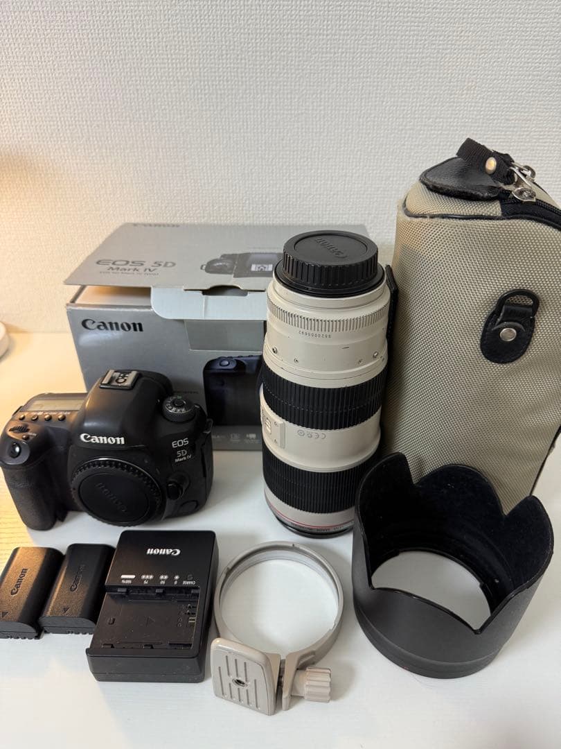 デジタルカメラ Canon EOS 5D Mark IV + EF 70-200mm