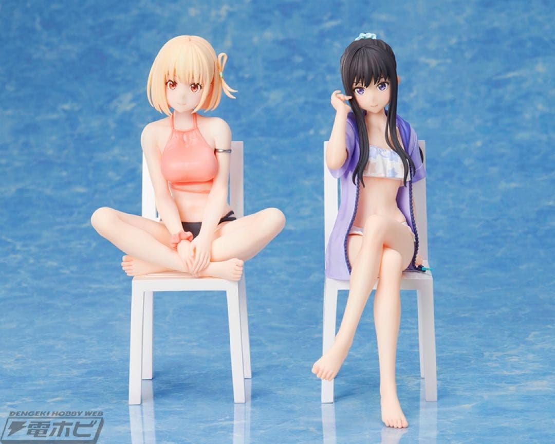T*a様 リコリス・リコイル　錦木千束&井ノ上たきな　水着　ノンスケールフィギュ
