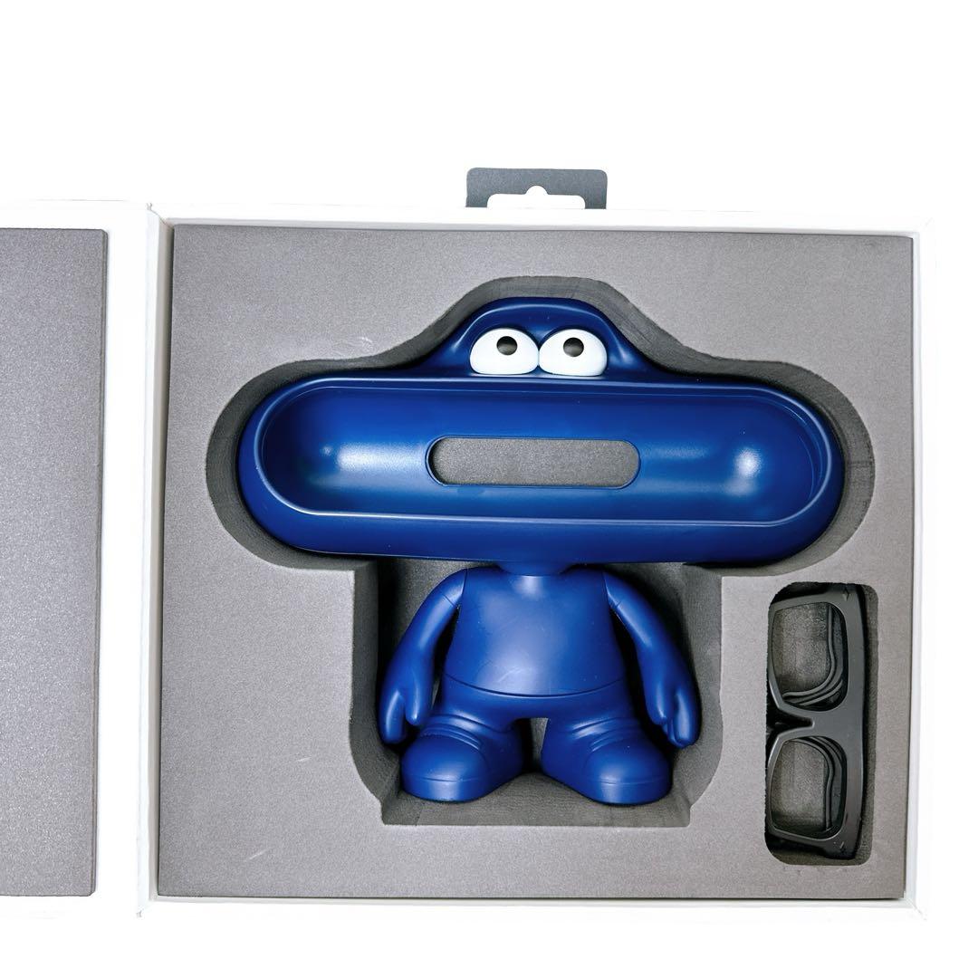 【バッテリー新品交換】beats pill ブルー　スタンドフィギュア