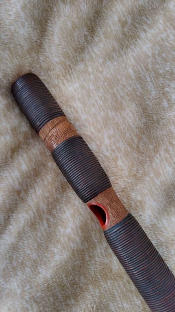 龍笛　本煤竹　藤巻