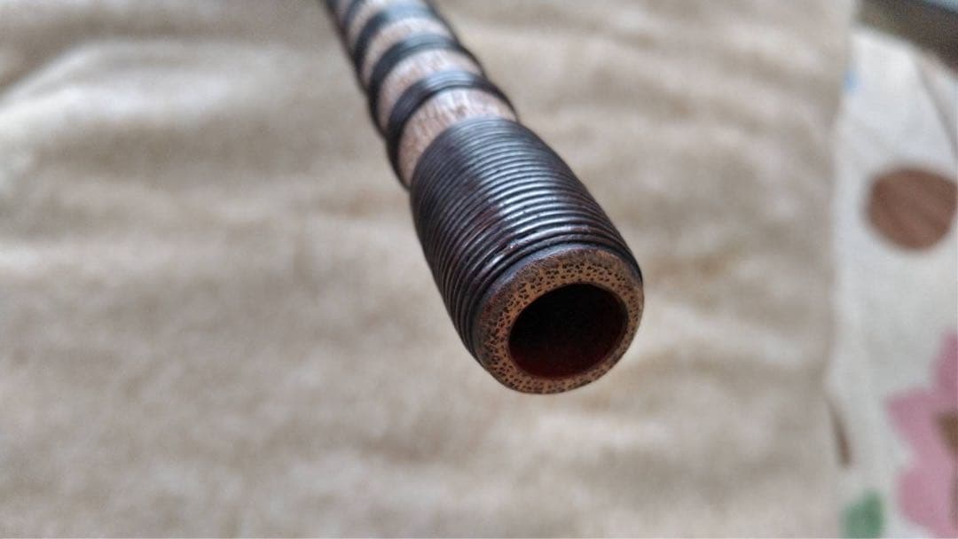 龍笛　本煤竹　藤巻