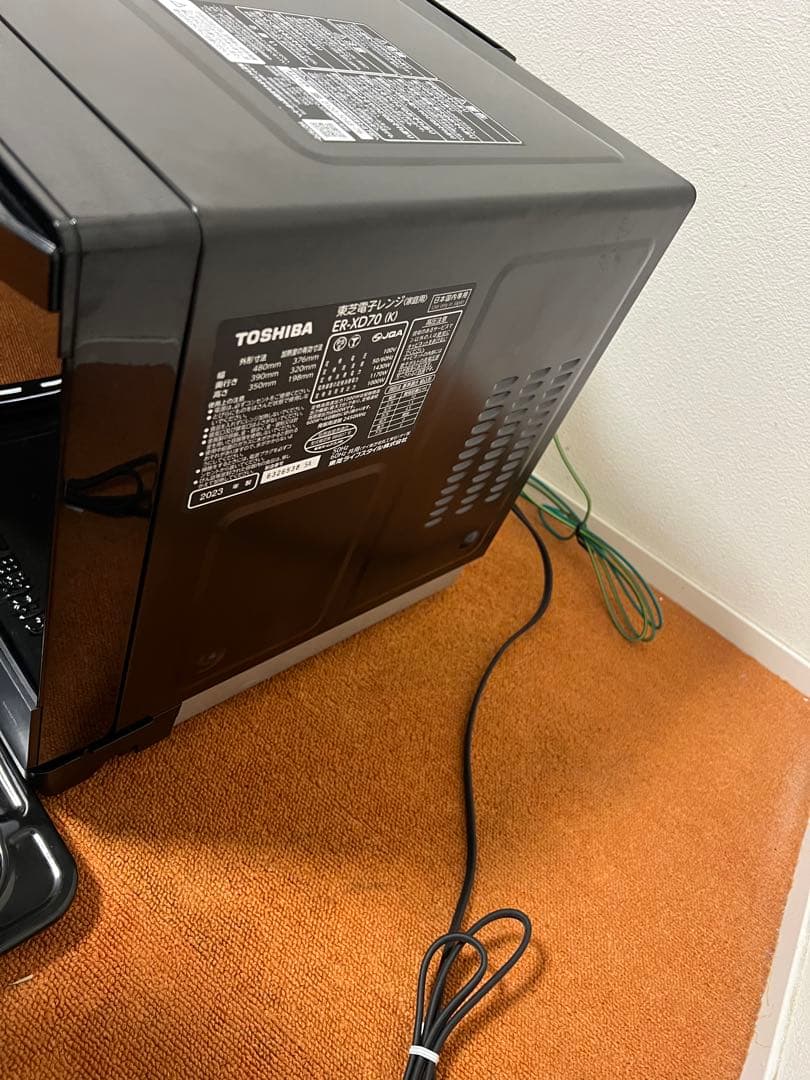 美品 東芝 2023年製 1000W 石窯ドーム 庫内容量 26L