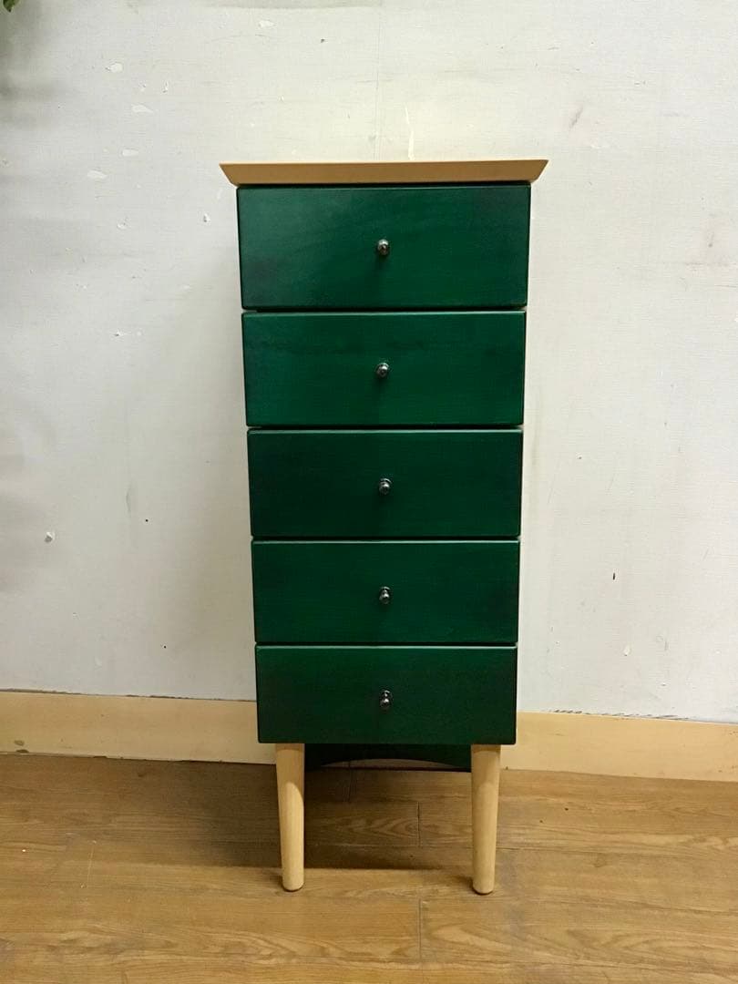 ロココ☆管320☆東海家具☆TokaiKagu☆北欧スタイル☆5段チェスト