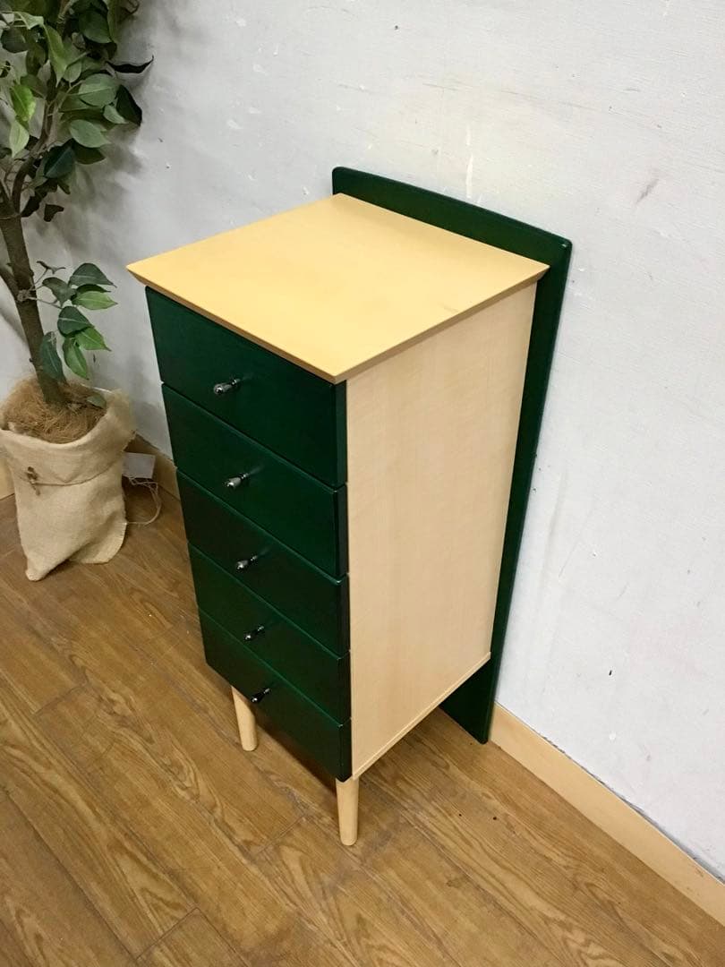 ロココ☆管320☆東海家具☆TokaiKagu☆北欧スタイル☆5段チェスト