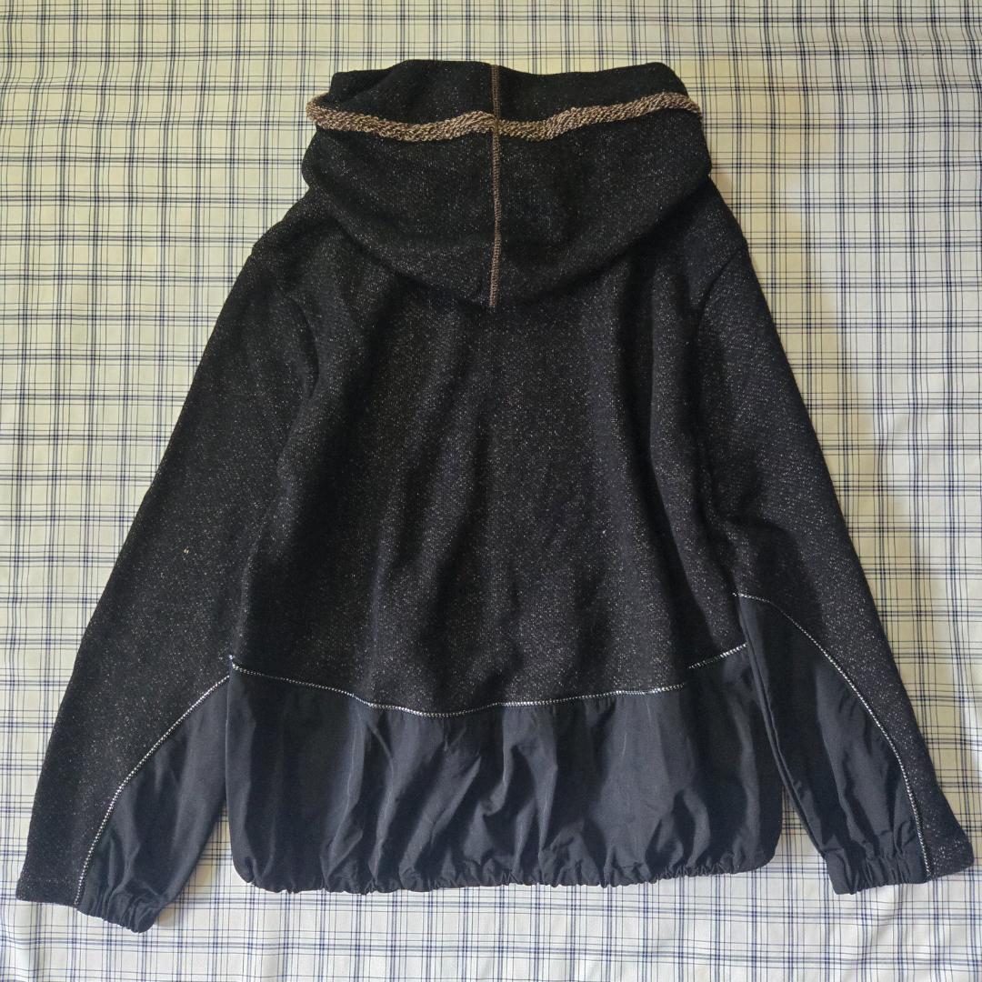 PRIDE 異素材　ニット　パーカー　サイズ４０