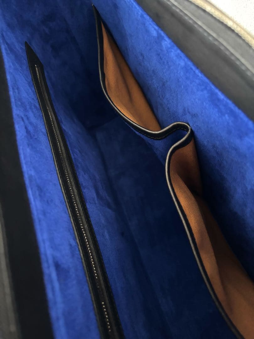 【万双】双鞣和地トートバッグほぼ未使用　ブラック