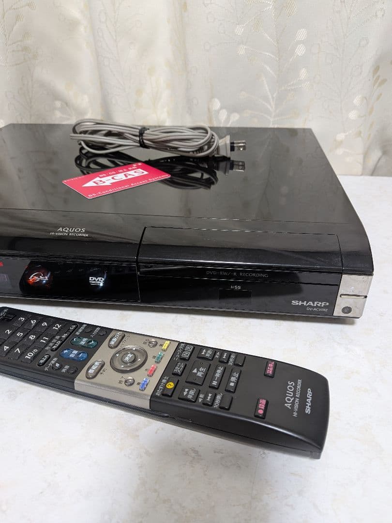 シャープAQUOS【DV-ACW82】◆W録2番組同時録画可◎動作確認済み◎