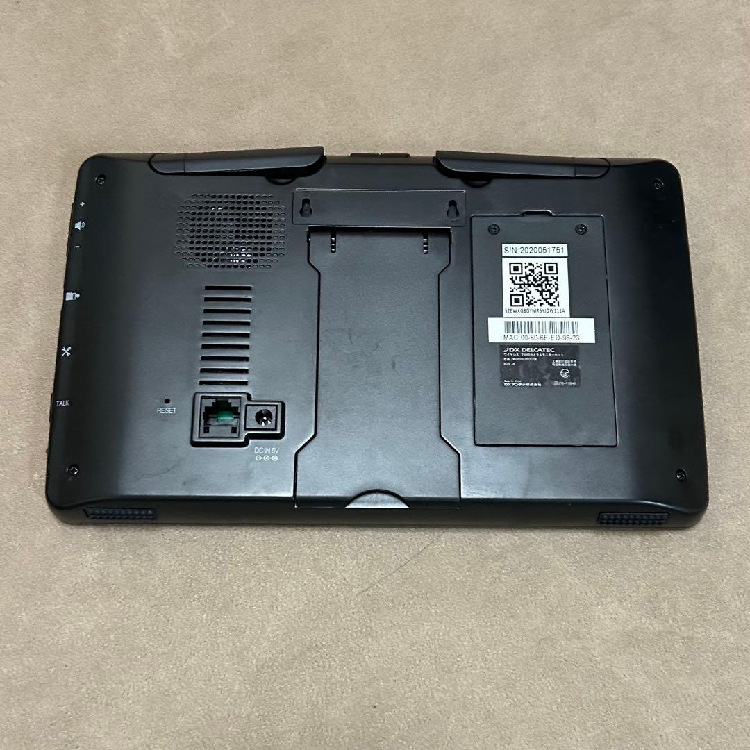 DXアンテナ ワイヤレス カメラ モニター セット WSC610S 防犯 カメラ