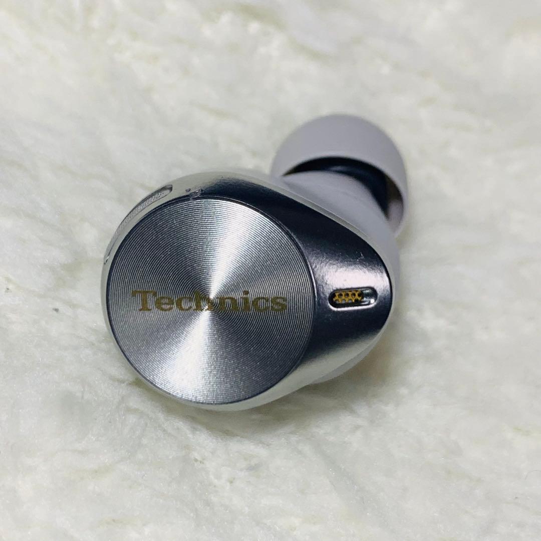 美品 Technics EAH-AZ80 シルバー 右R 右耳　グレー