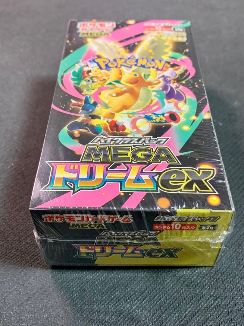 【新品未開封】MEGAドリームex 1BOX シュリンク付き ポケモンカード