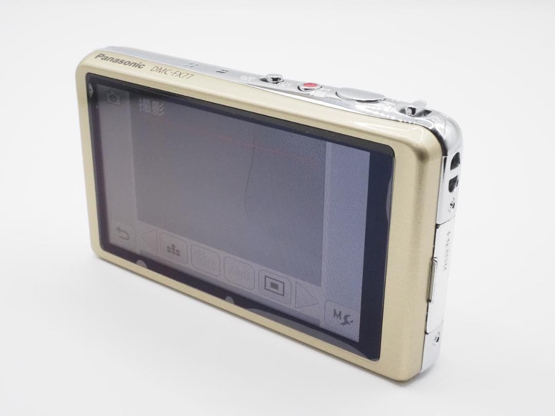 ■良品■ パナソニック LUMIX DMC-FX77 （ゴールド）♯0556