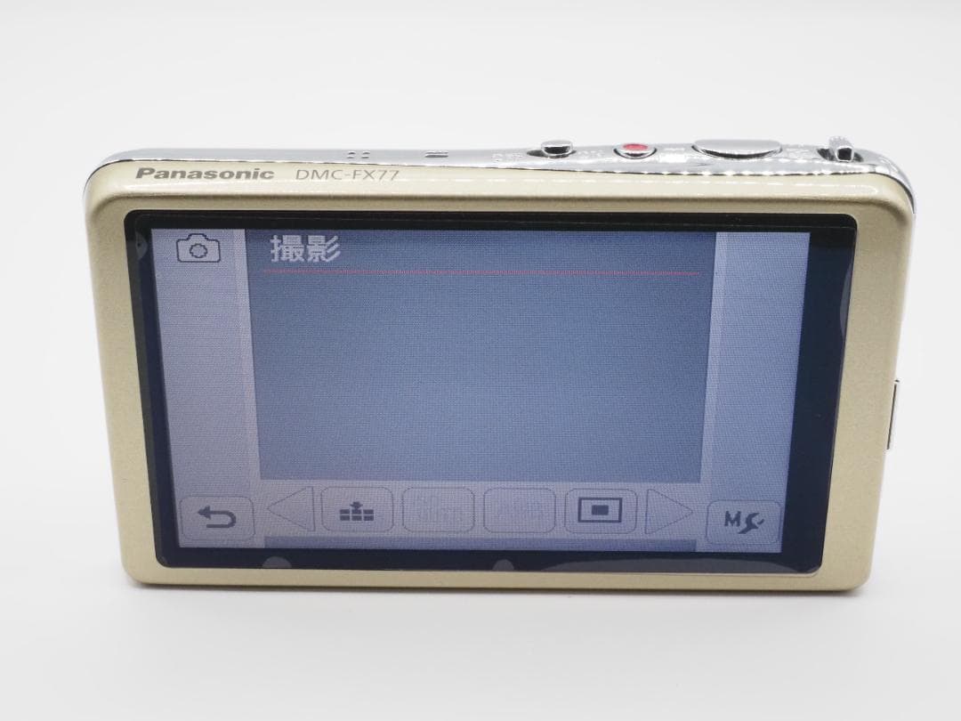■良品■ パナソニック LUMIX DMC-FX77 （ゴールド）♯0556
