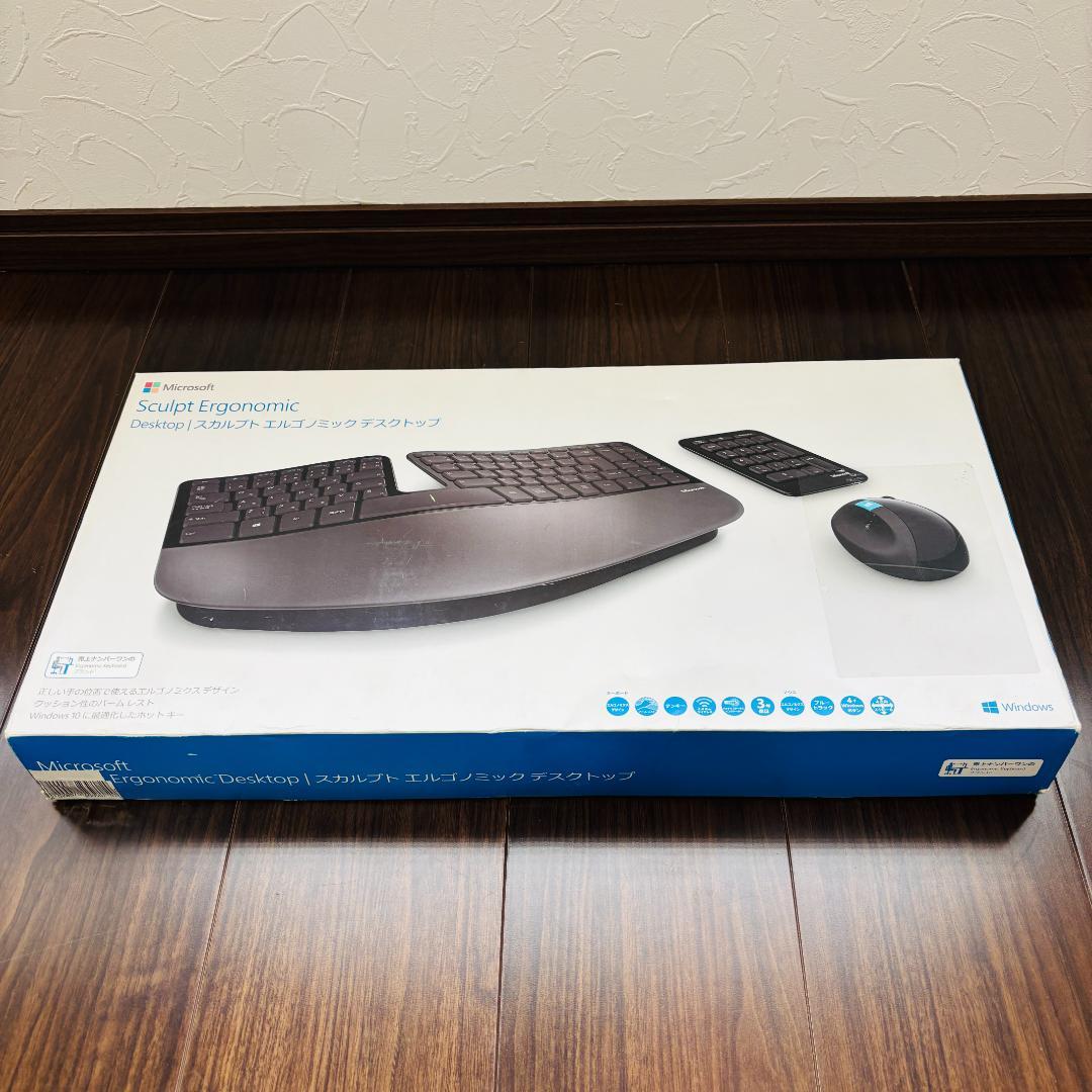 【美品】 Microsoft Sculpt Ergonomic Desktop