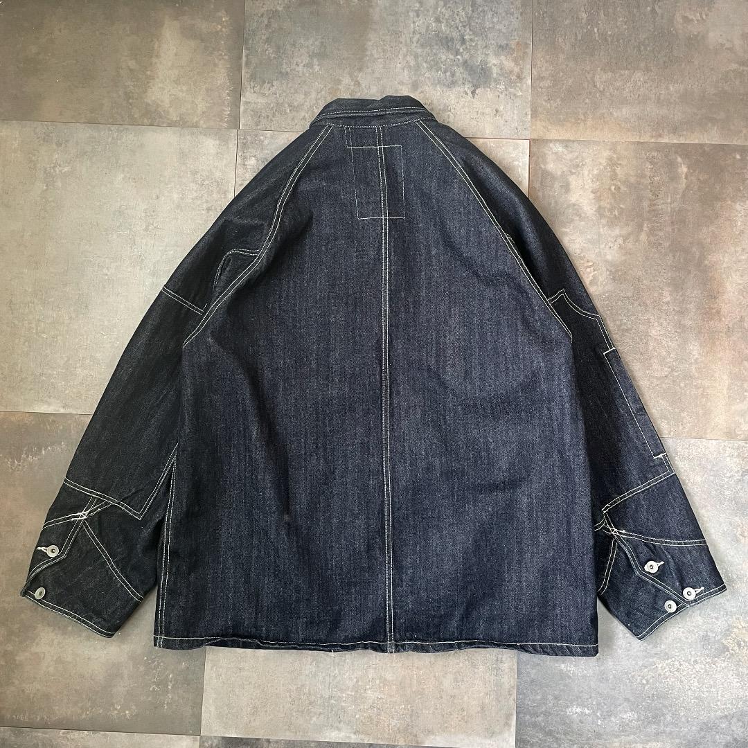 SSZ x BEAMS PLUS マルチポケットカバーオール 濃紺