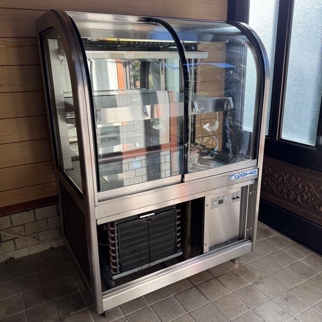 動作品 直接引渡し限定 大穂製作所 W700mm 冷蔵ショーケース 2010年製
