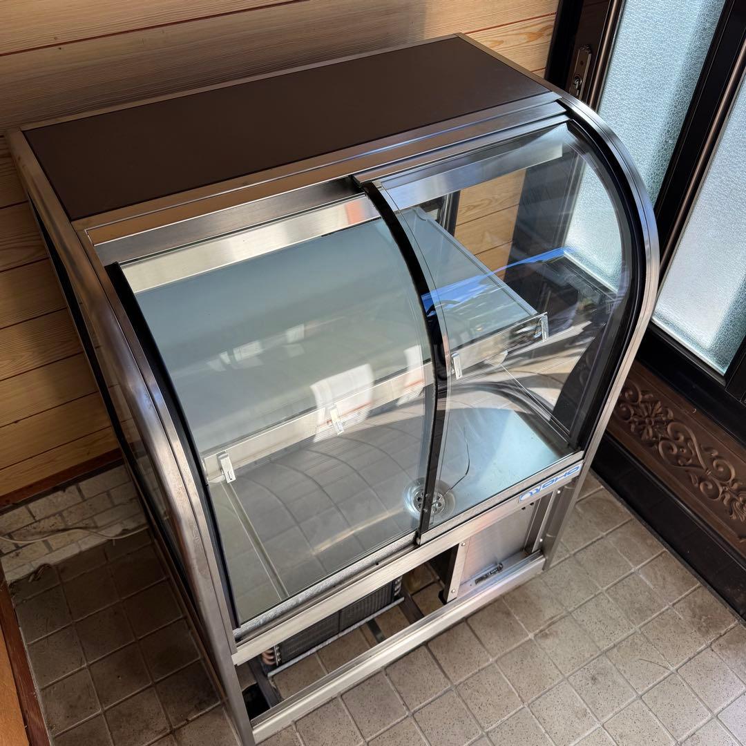 動作品 直接引渡し限定 大穂製作所 W700mm 冷蔵ショーケース 2010年製