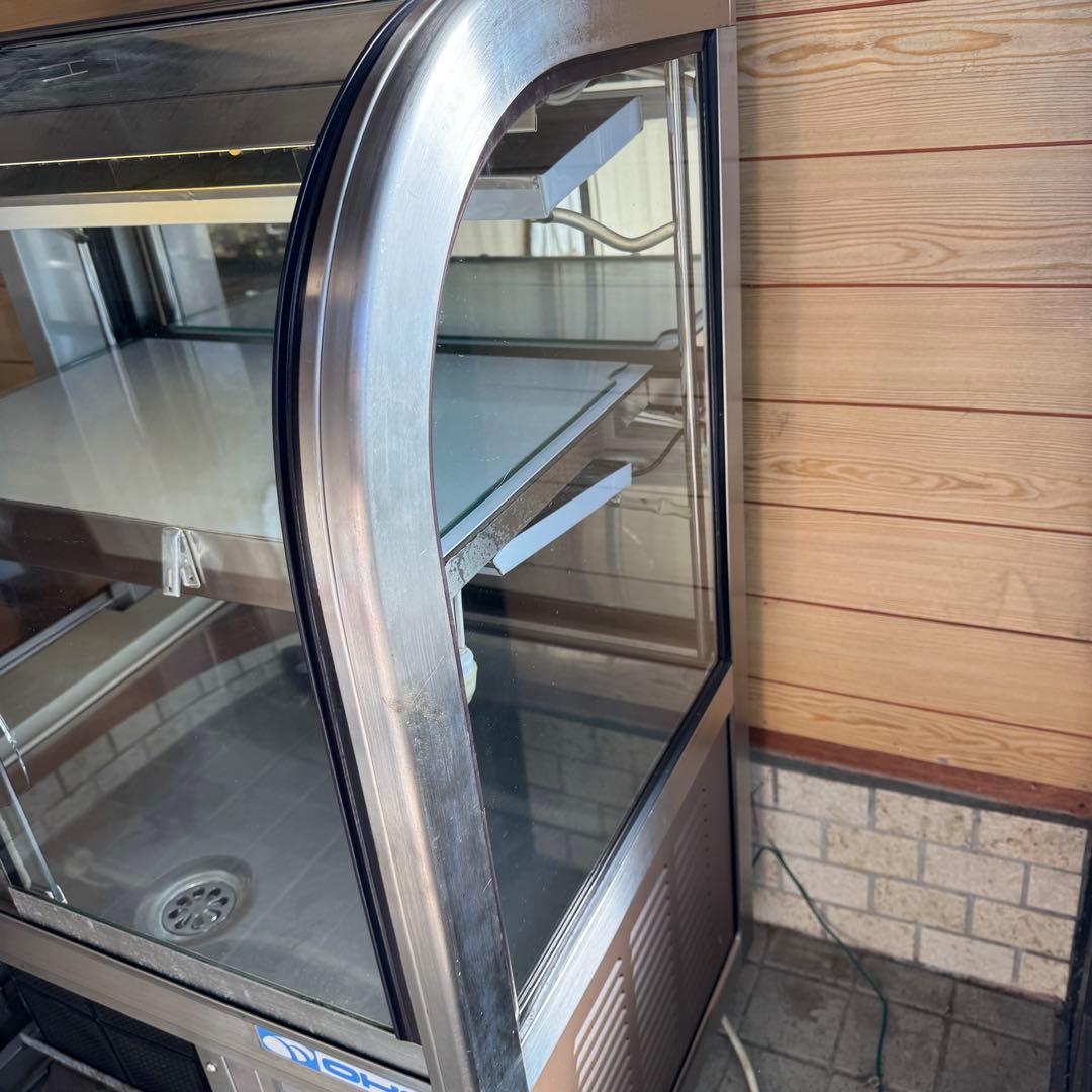 動作品 直接引渡し限定 大穂製作所 W700mm 冷蔵ショーケース 2010年製