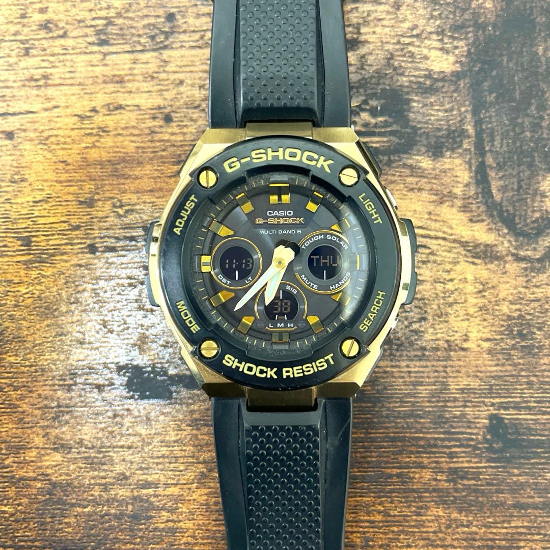 G-SHOCK GST-W300G-1A9JF 稼働