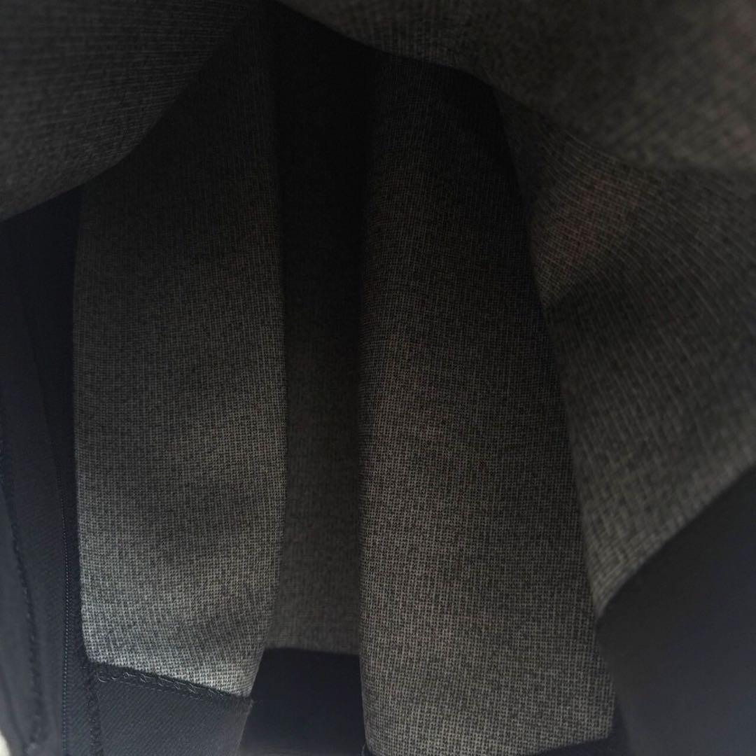 HYKE 近年 サイドジップワンピースドレス ハイク ブラック