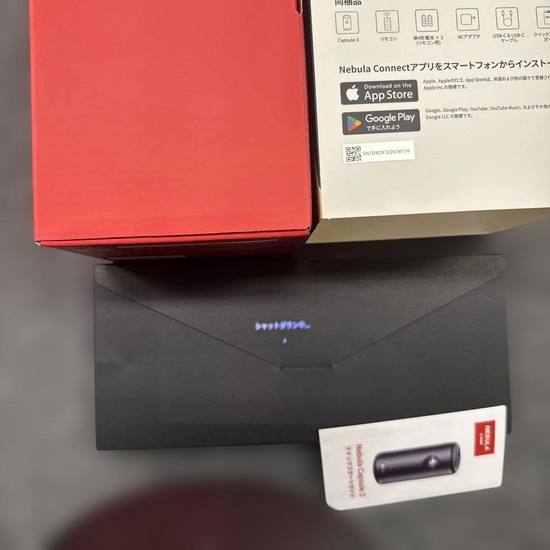 ジ*ギ様 Anker Nebula Capsule 3 小型 モバイル プロジェ