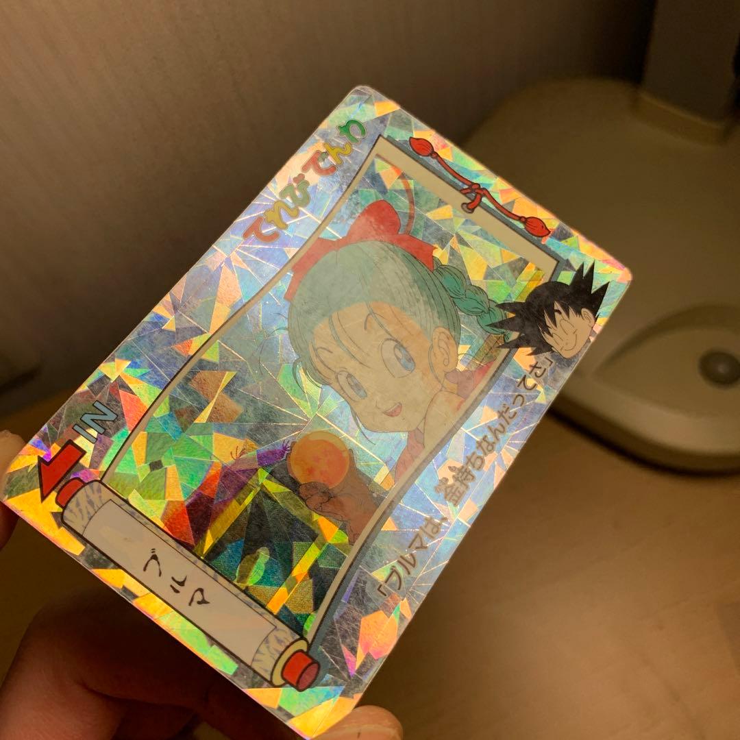 ドラゴンボール　テレビ電話　ブルマ　ステンドグラス