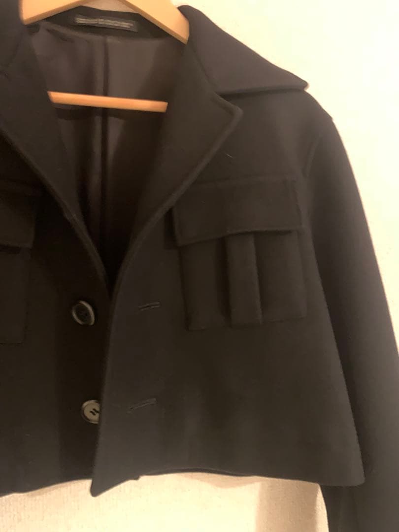 Monchan  ヨウジヤマモト 黒 テーラードジャケット