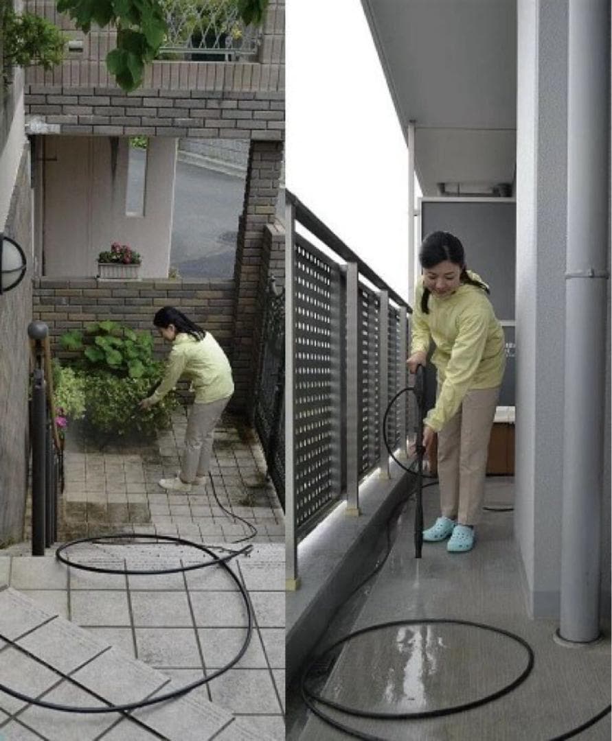 高圧洗浄機 工進 充電式 SJC-3650 バッテリー・充電器付属