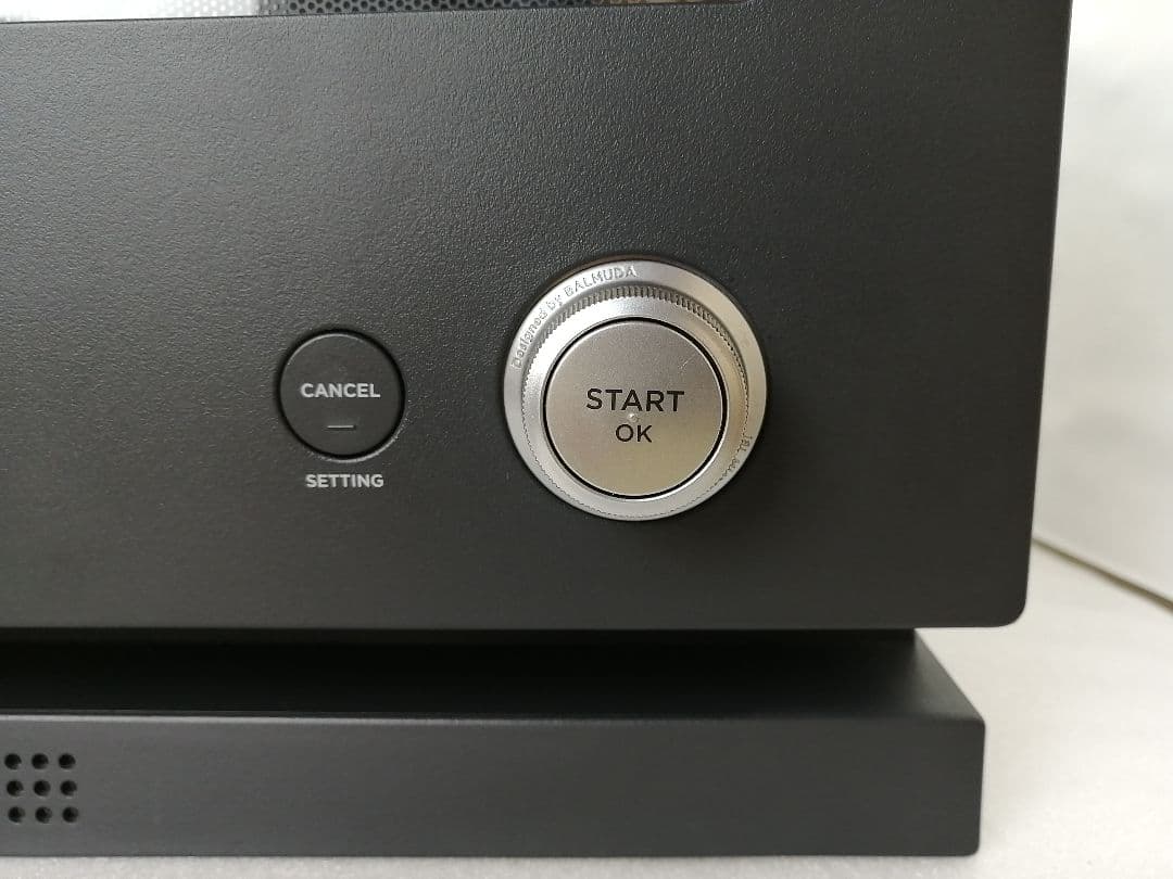 21年製 バルミューダデザイン　オーブンレンジ　ブラック 38