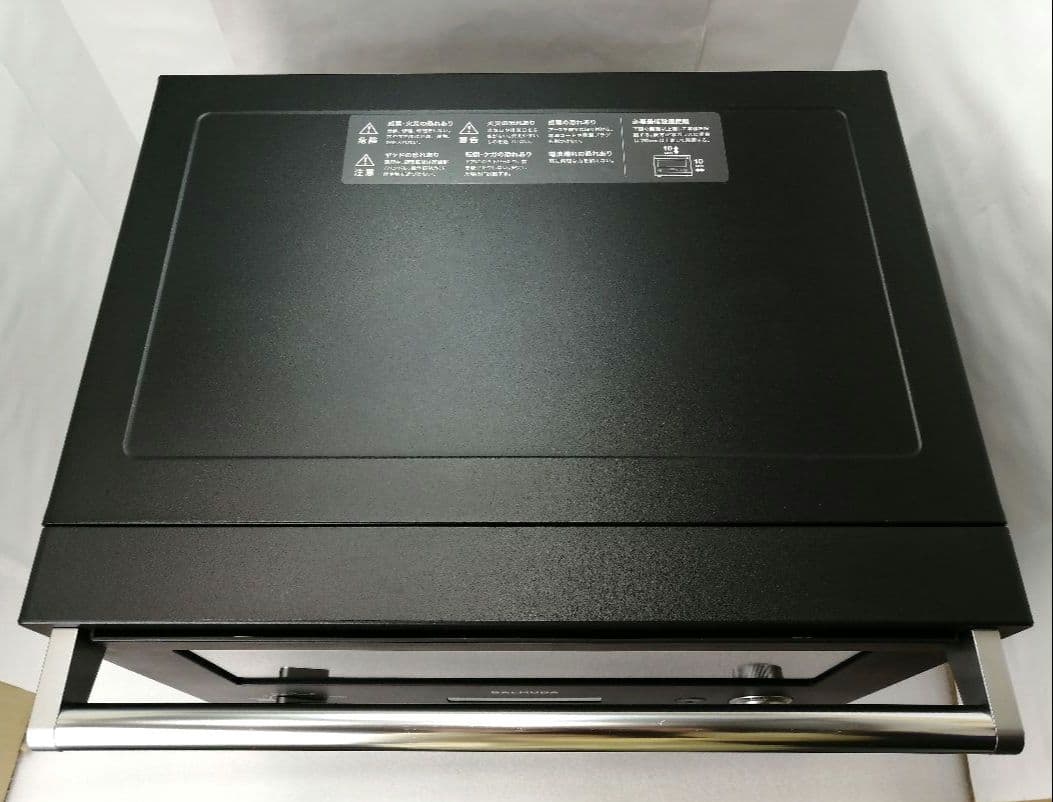 21年製 バルミューダデザイン　オーブンレンジ　ブラック 38