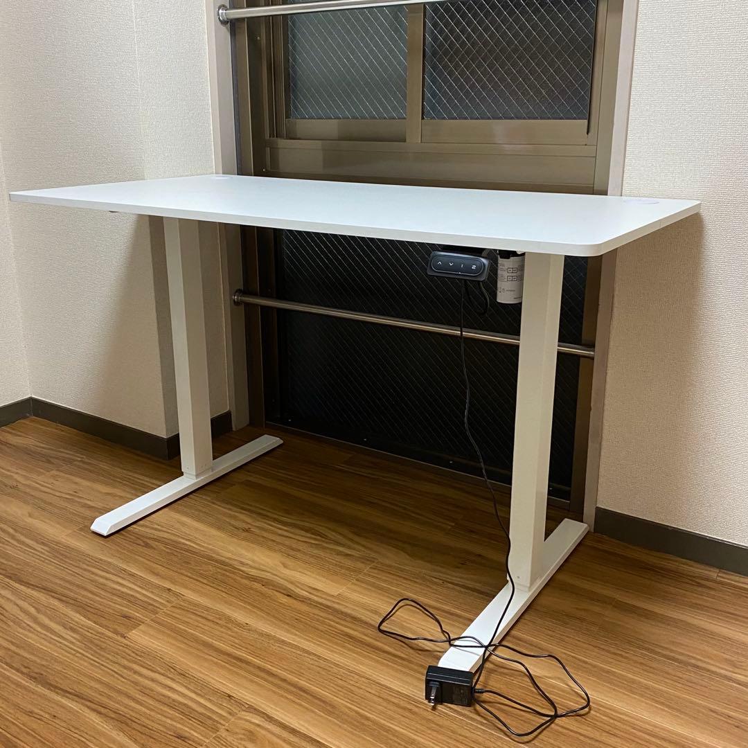 FEZIBO 昇降デスク 横120cm 奥行き60cm 高さ72〜118cm