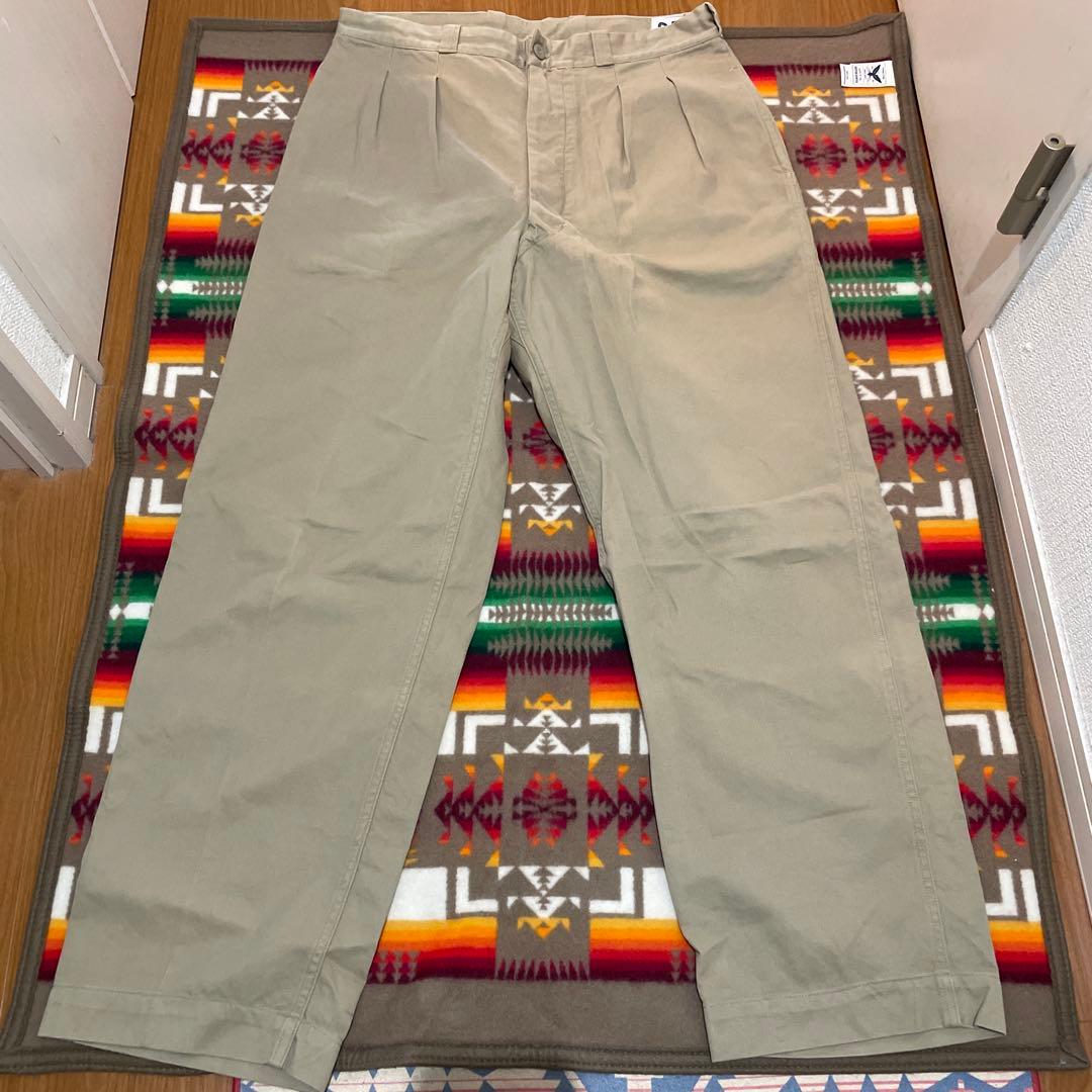 【美品】M52 チノ　トラウザー　実物　フランス軍 Size:35