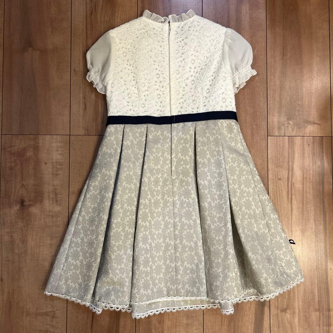 ショパン　ワンピース フラワージャガードアンサンブル 120 入学式 卒園式