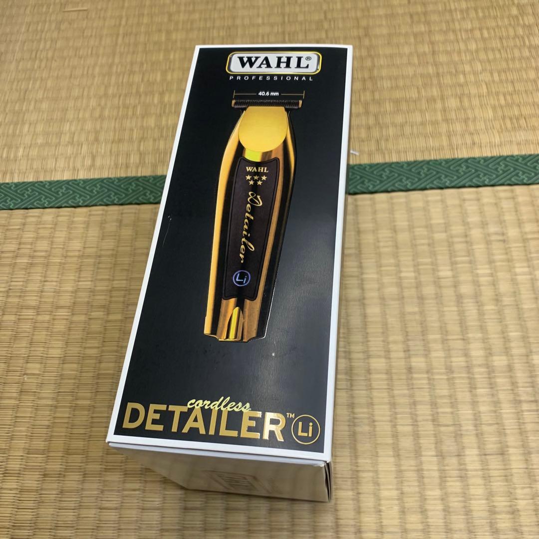 WAHL Cordless Detailer Li ゴールドコードレスバリカン