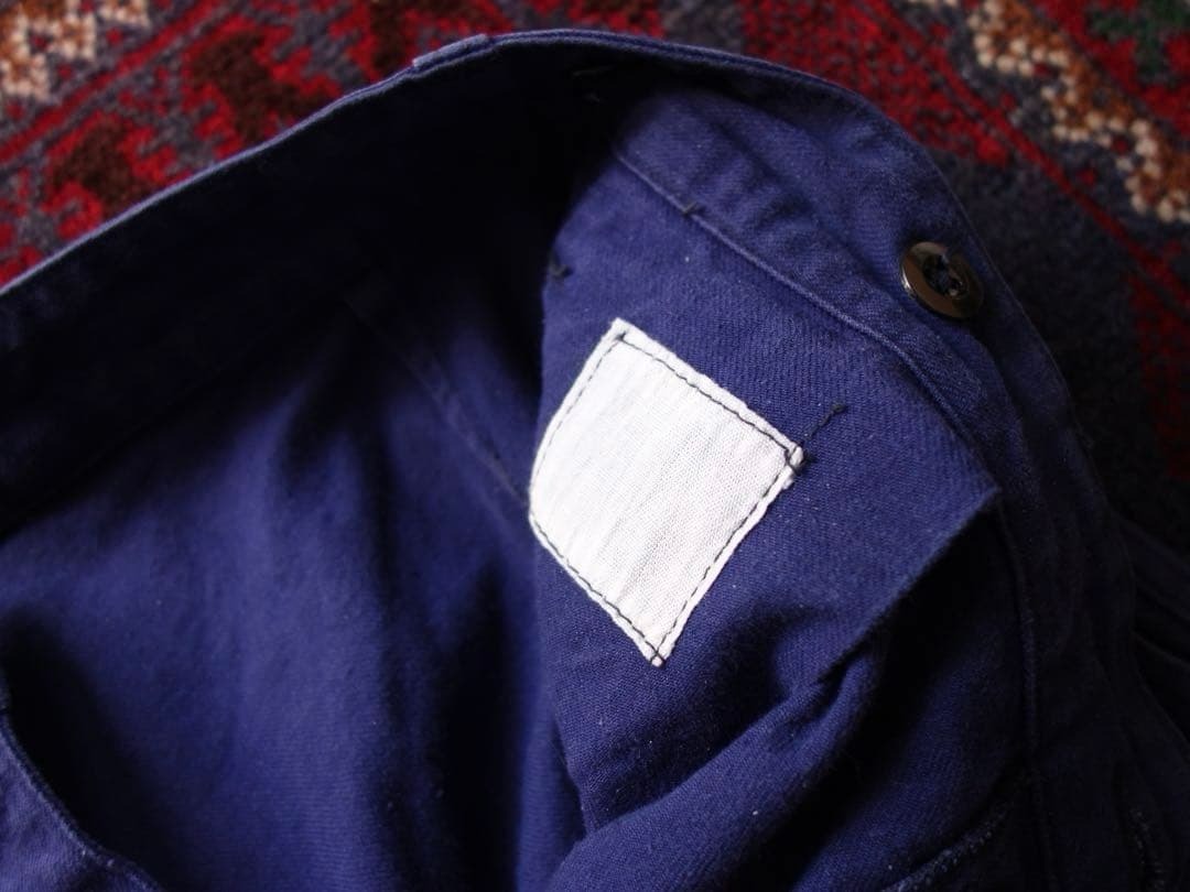 70s フランス軍 ワークパンツ フレンチワーク ツイル L〜XL相当