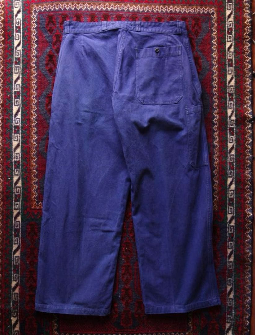 70s フランス軍 ワークパンツ フレンチワーク ツイル L〜XL相当