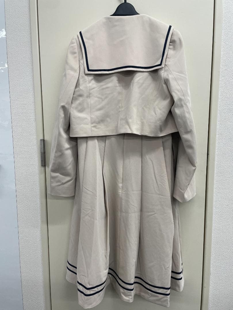 mezzo pianoJr.セーラーショートジャケット&ジャンパースカートセット