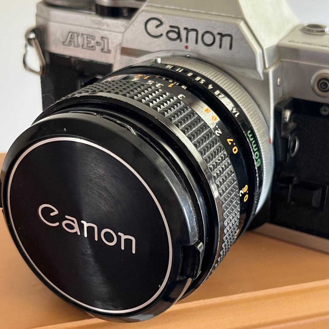最終お値下げ　canon AEー１　動作確認済　f1.4 レンズ付フィルムカメラ