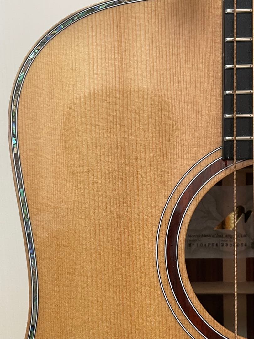 【美品】モーリス ハンドメイドプレミアム アコースティックギター限定品オール単板