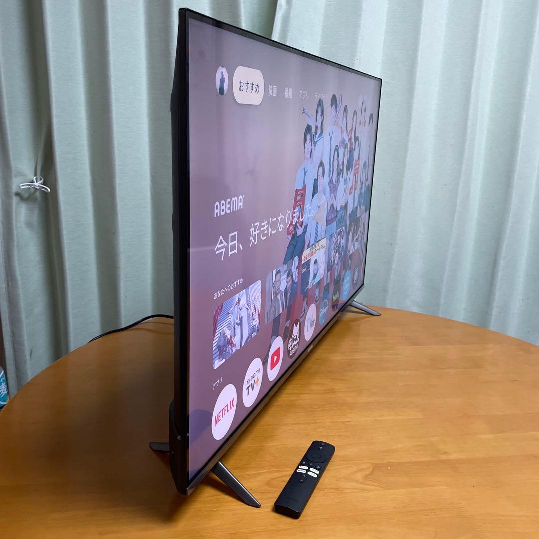 Xiaomi2024年A Pro 43 Google TV 4K QLED超美品