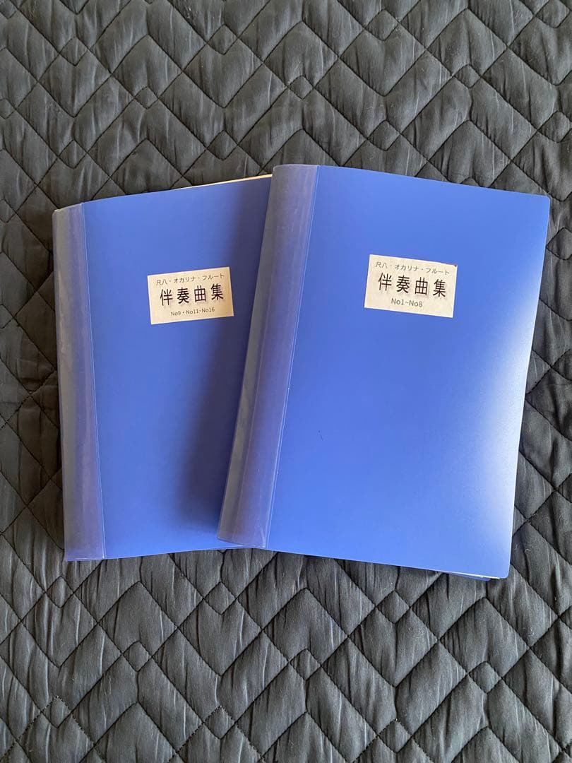 尺八、オカリナ、フルートの為の シンセサイザー等による伴奏音源CDと 五線譜