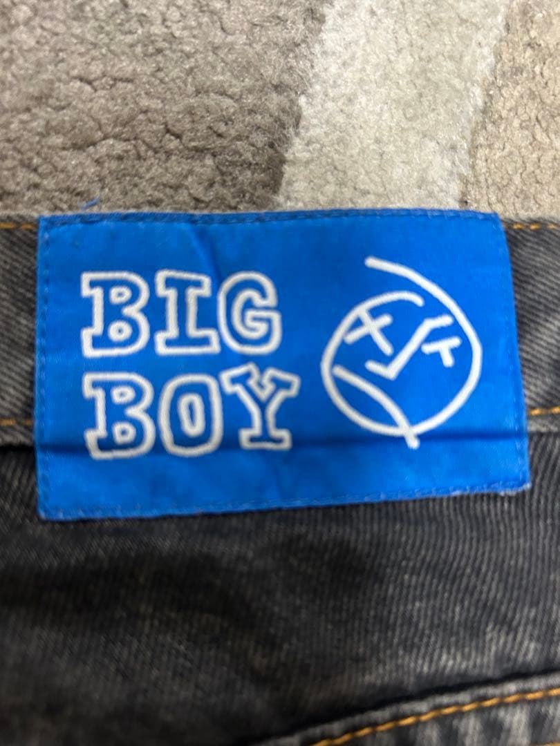 パンツ polar skate bigboy washed black