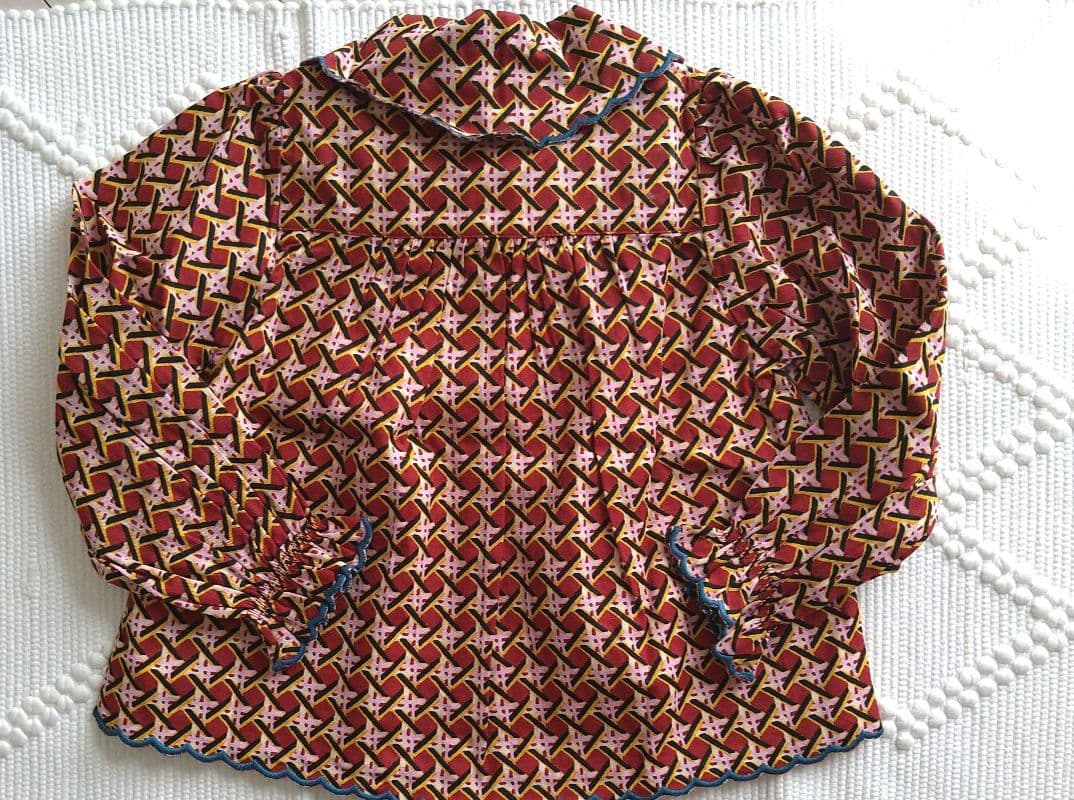 新品♡ Misha&Puff Miki Top Berry Lattice