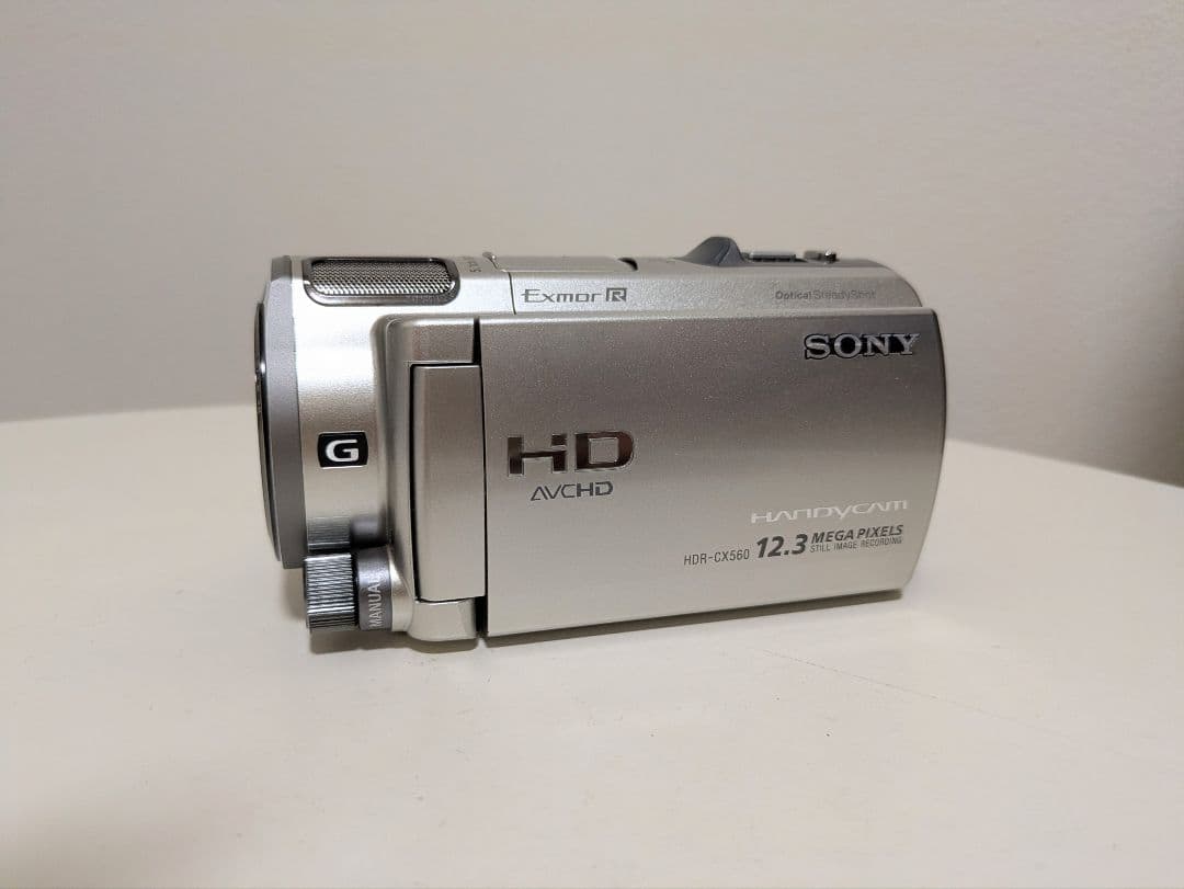 ソニー ビデオカメラ HDR-CX560V ハンディカム　シャンパンシルバー