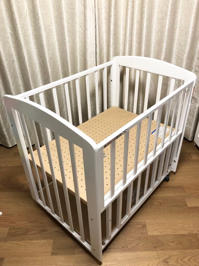 ミニベビーベッド　カトージ　ホワイト　60×90